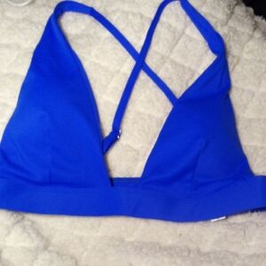 New! Blue Bikini Top